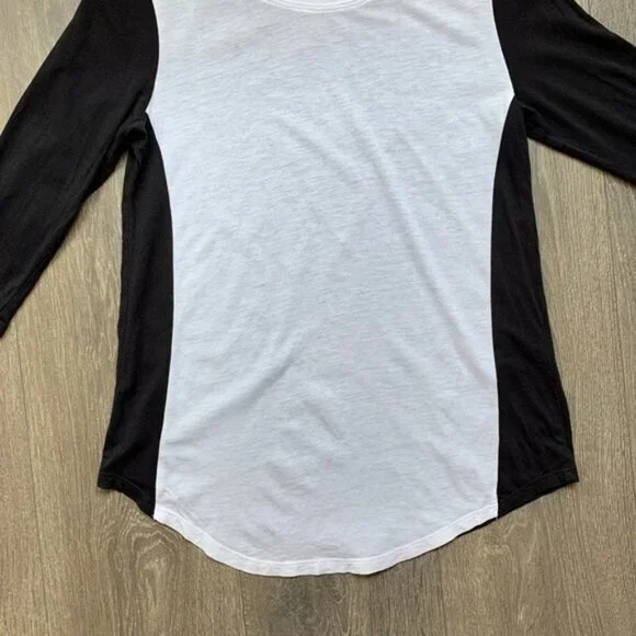 Aritzia Babaton Women's Top T-shirt Tee 3/4 Length Sleeve Cotton Blend Size XS - Picture 8 of 12